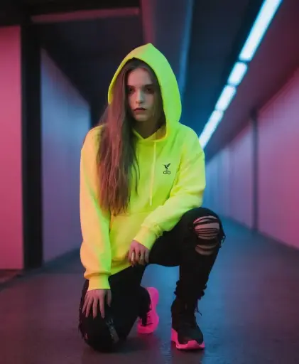Sudadera neon